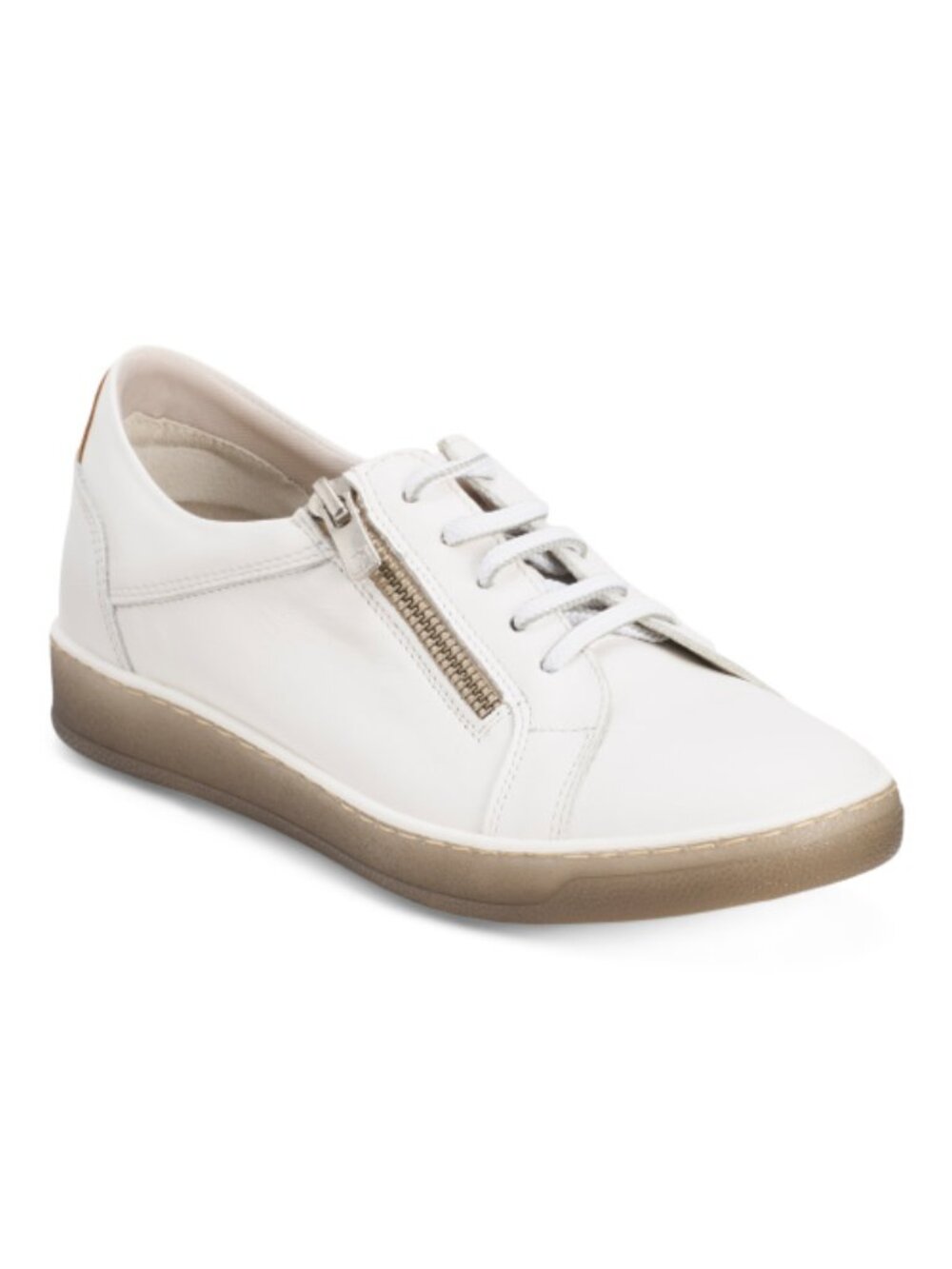 FLUCHOS White Made In Spain Leather Comfort Sneakers